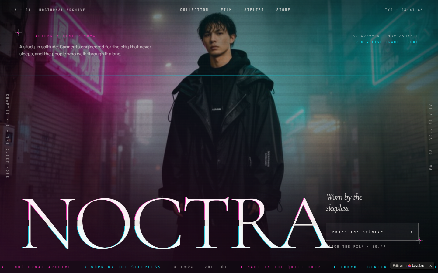 Noctra Cinematic Vision
